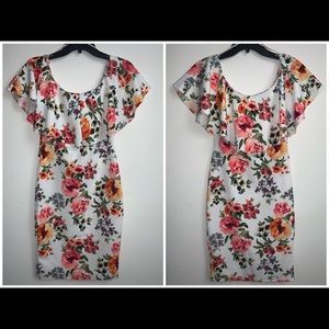 Rue21 White Floral Print